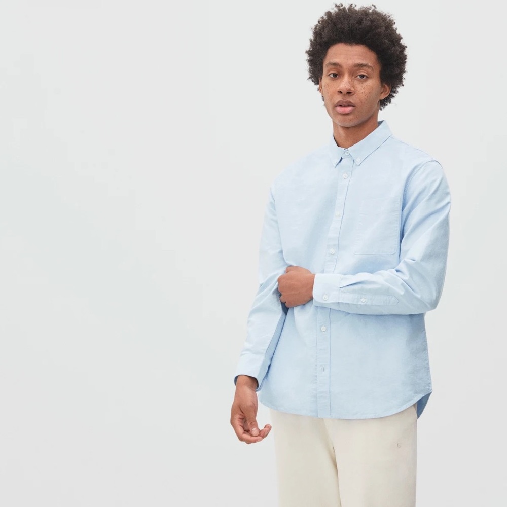 Everlane Standard Fit Japanese Oxford Shirt